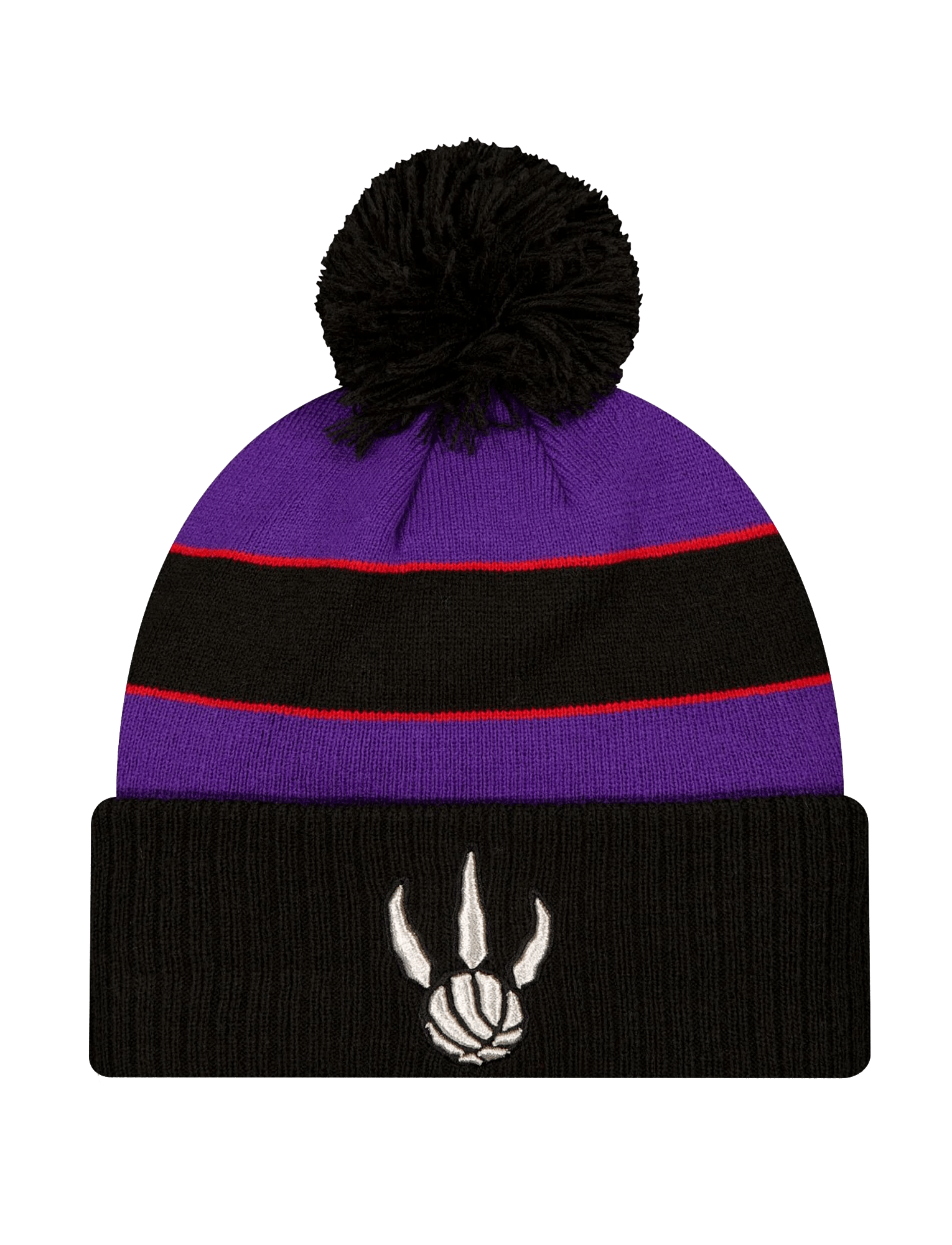 New Era Caps Toronto Raptors New Era NBA Classic Knit Beanie - Black