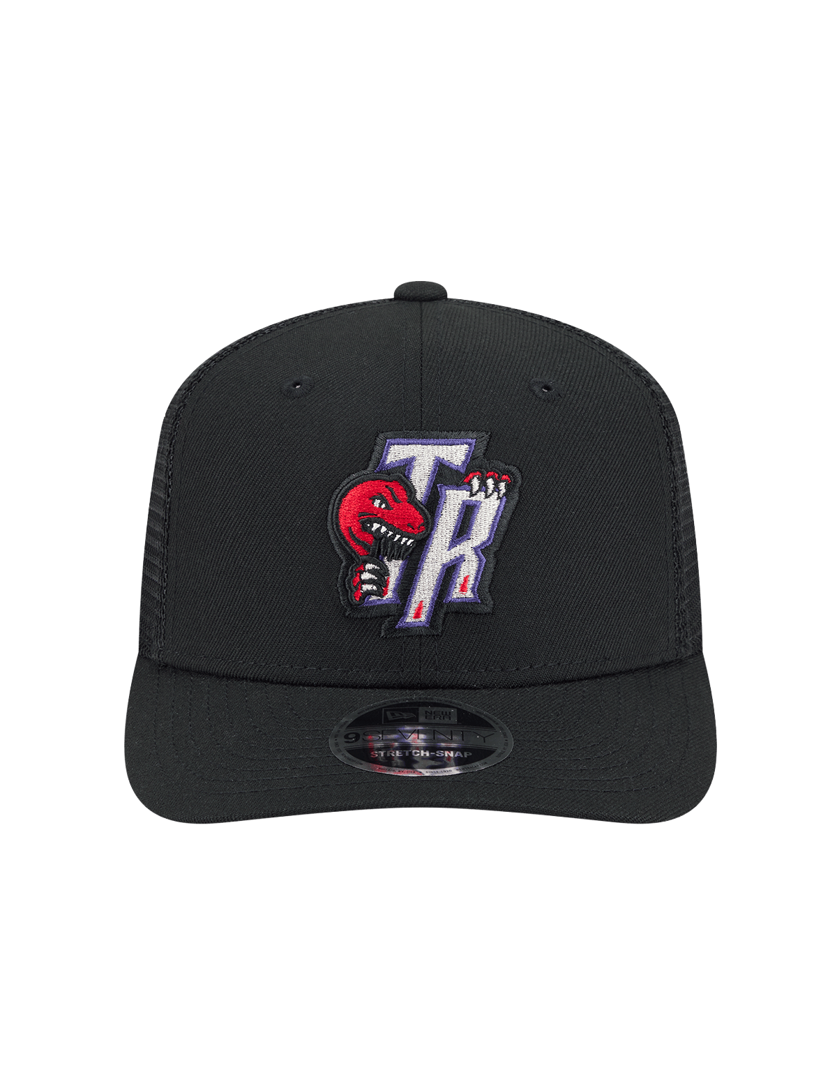 New Era Caps Toronto Raptors New Era NBA HWC 9SEVENTY Trucker Stretch Snapback Hat - Black
