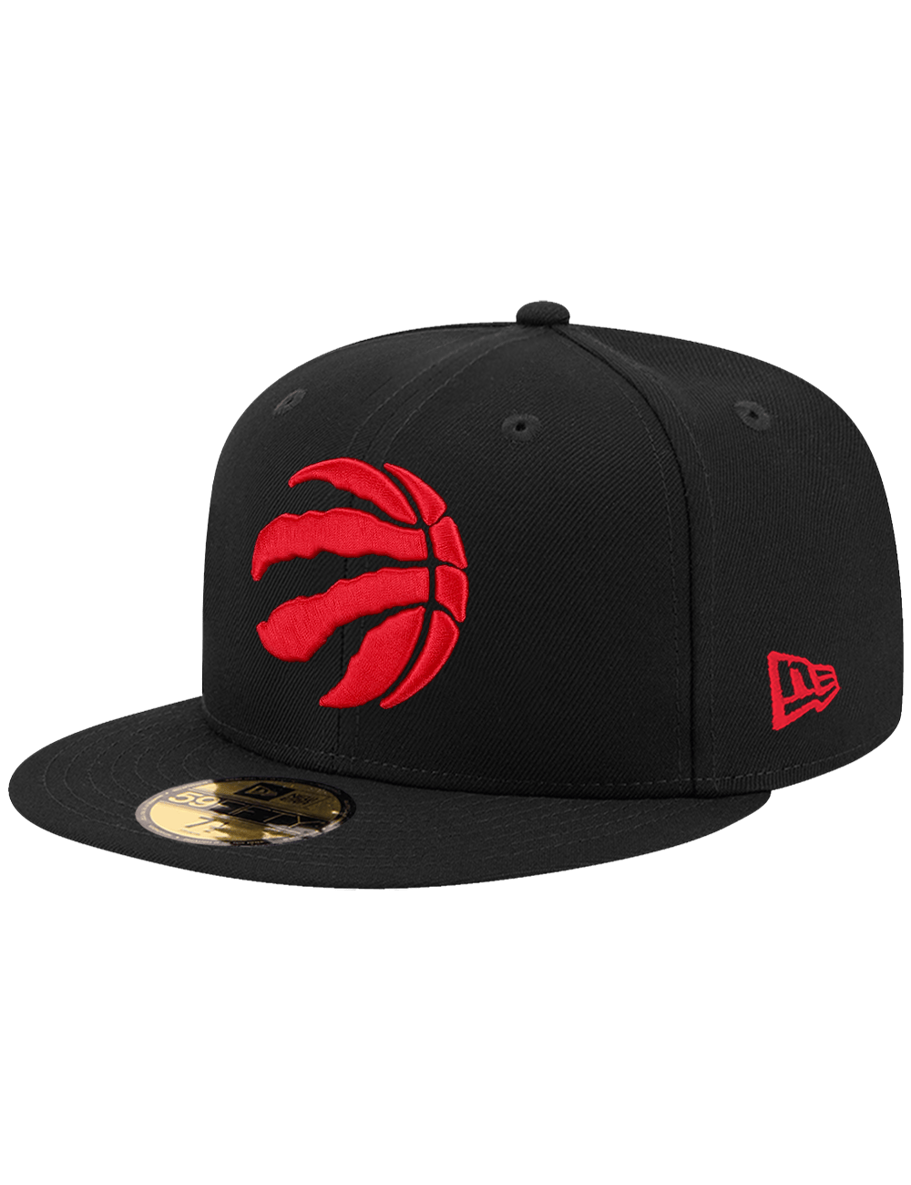 New Era Caps Toronto Raptors New Era NBA Team 59FIFTY Fitted Hat - Black