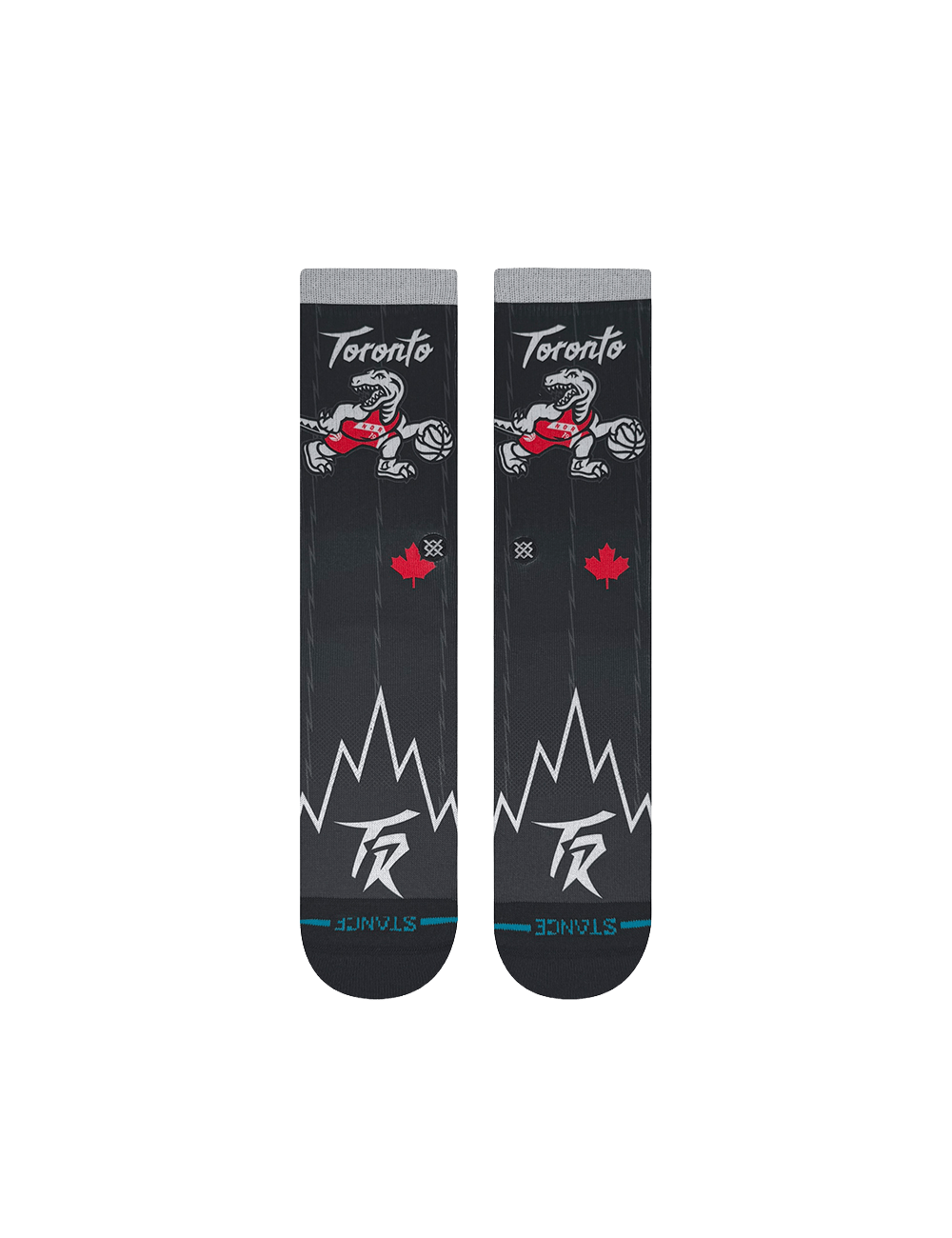 Stance Socks Large (9-12 US) Toronto Raptors Stance NBA 25-26 City Edition Crew Socks