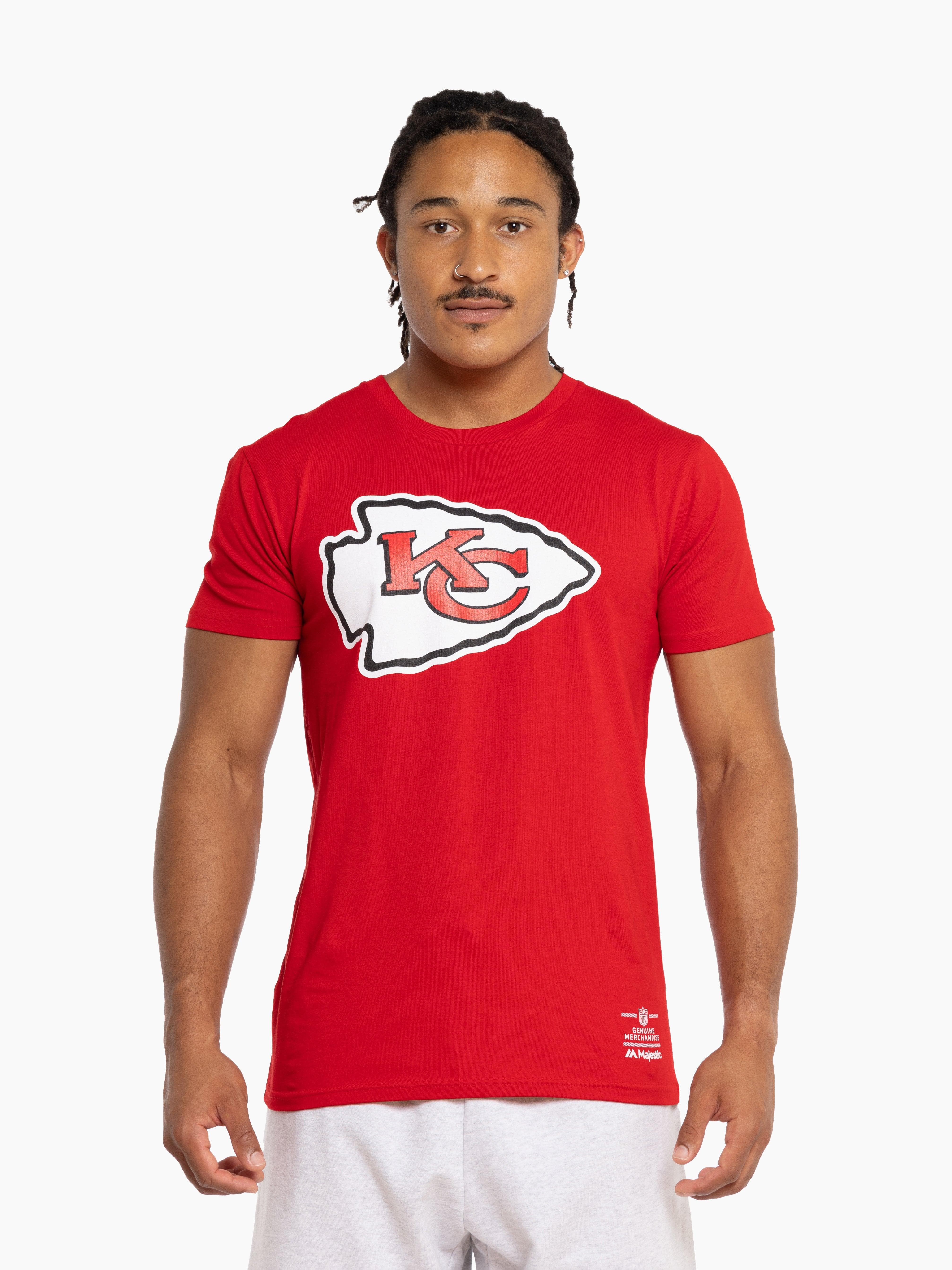 NFL Branded T-Shirts Travis Kelce Kansas City Chiefs NFL Name & Number T-Shirt - Red