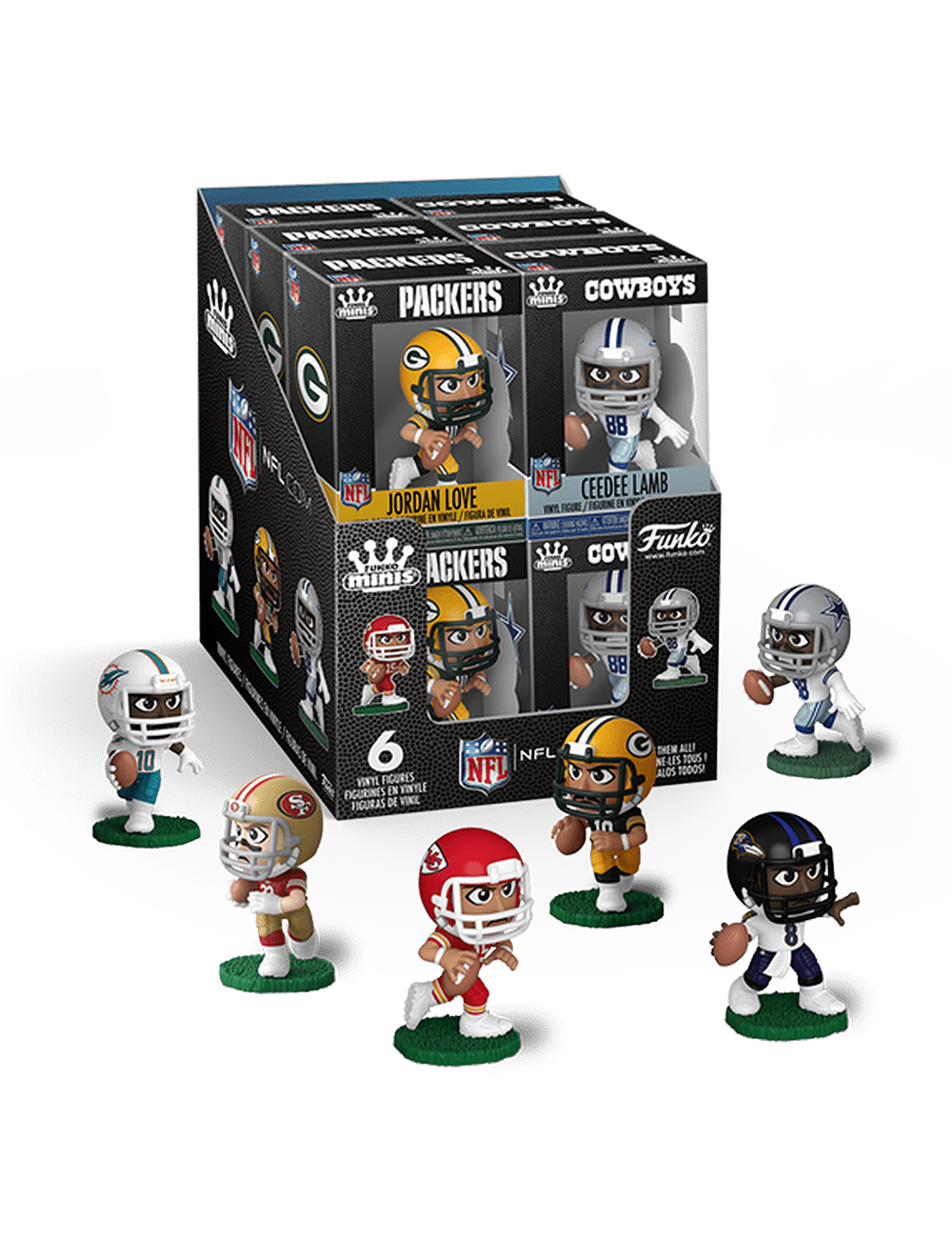 Funko Figures Tyreek Hill Miami Dolphins Funko NFL Mini 3" Vinyl Figure