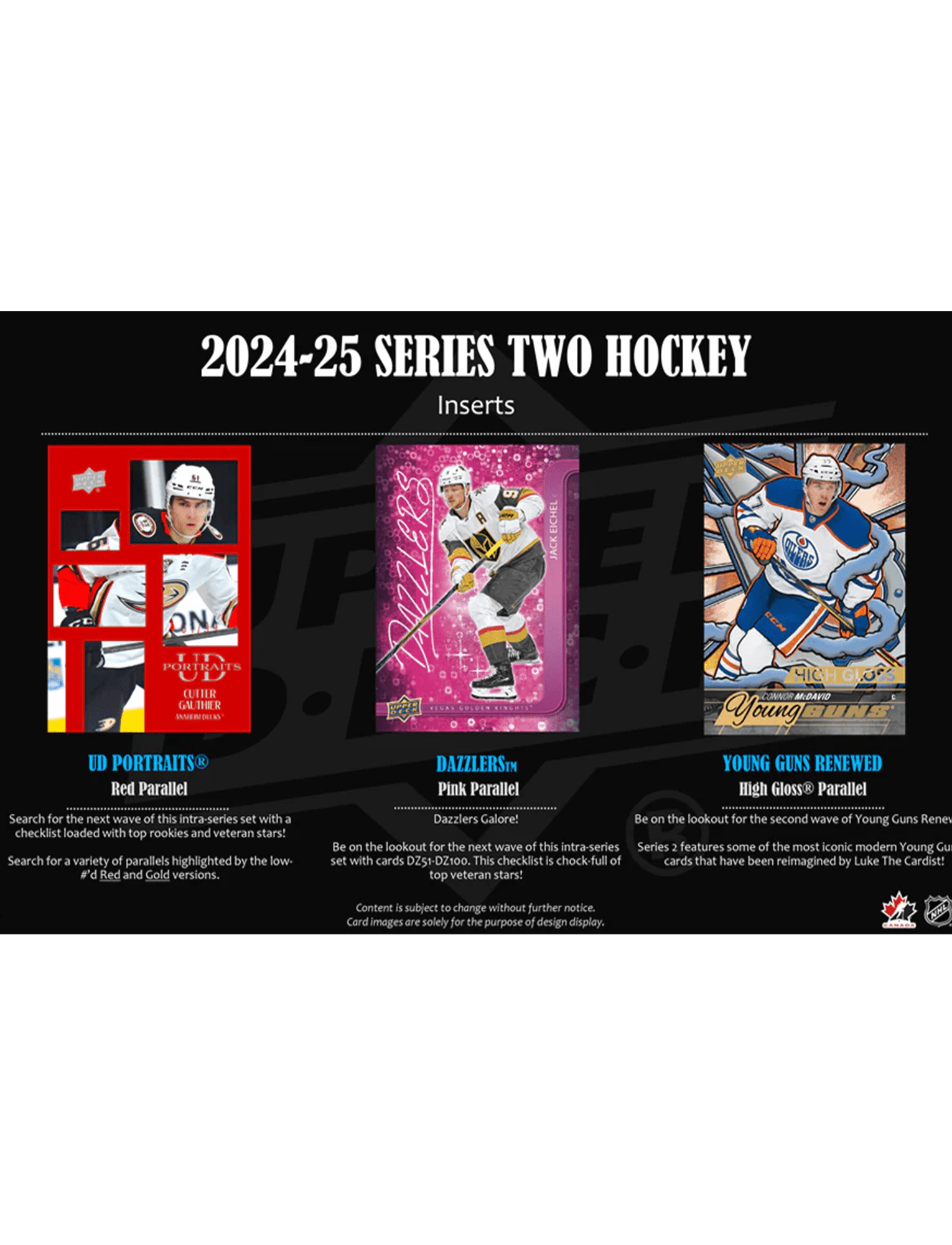 Upper Deck Cards Upper Deck NHL 24-25 Series 2 Mega Trading Card Pack
