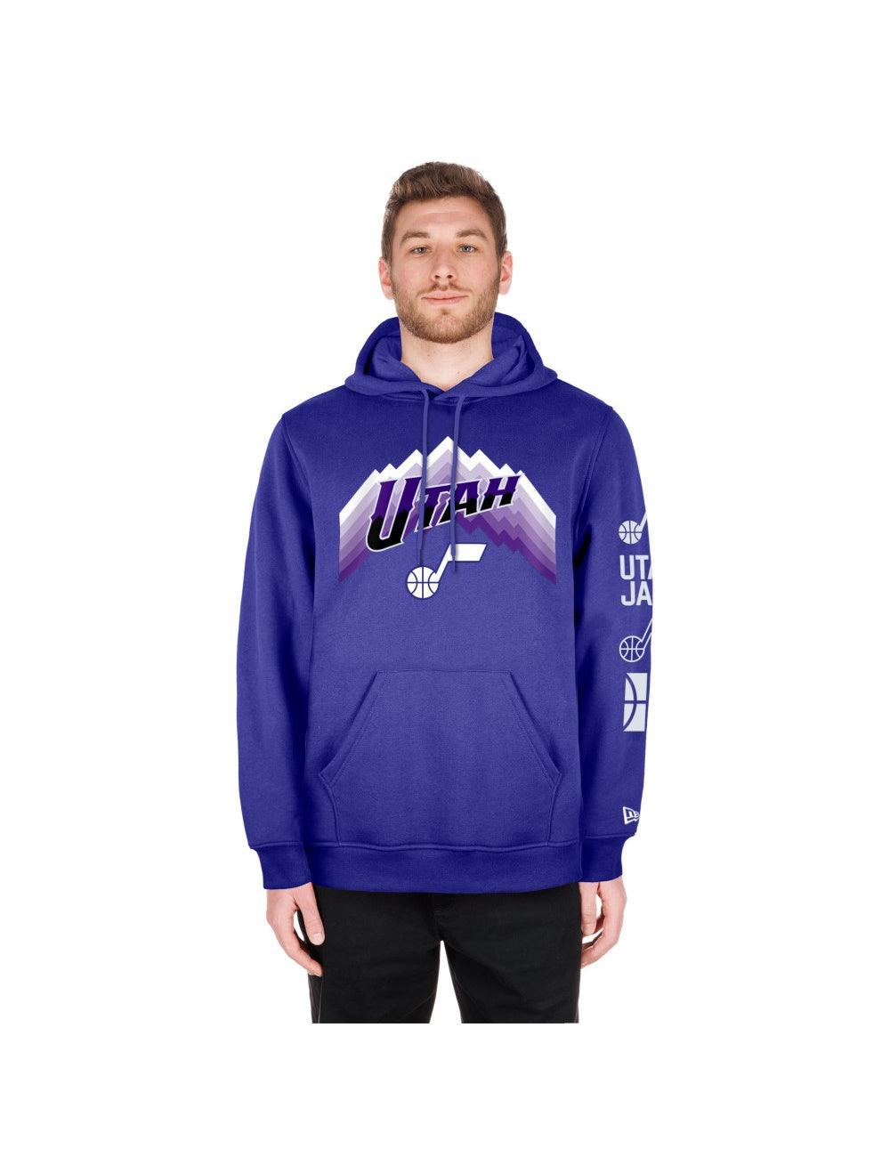 New Era Jumpers Utah Jazz New Era NBA 24 City Edition Hoodie Jumper - Purple