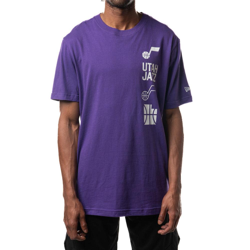 New Era T-Shirts Utah Jazz New Era NBA 24 City Edition T-Shirt - Purple
