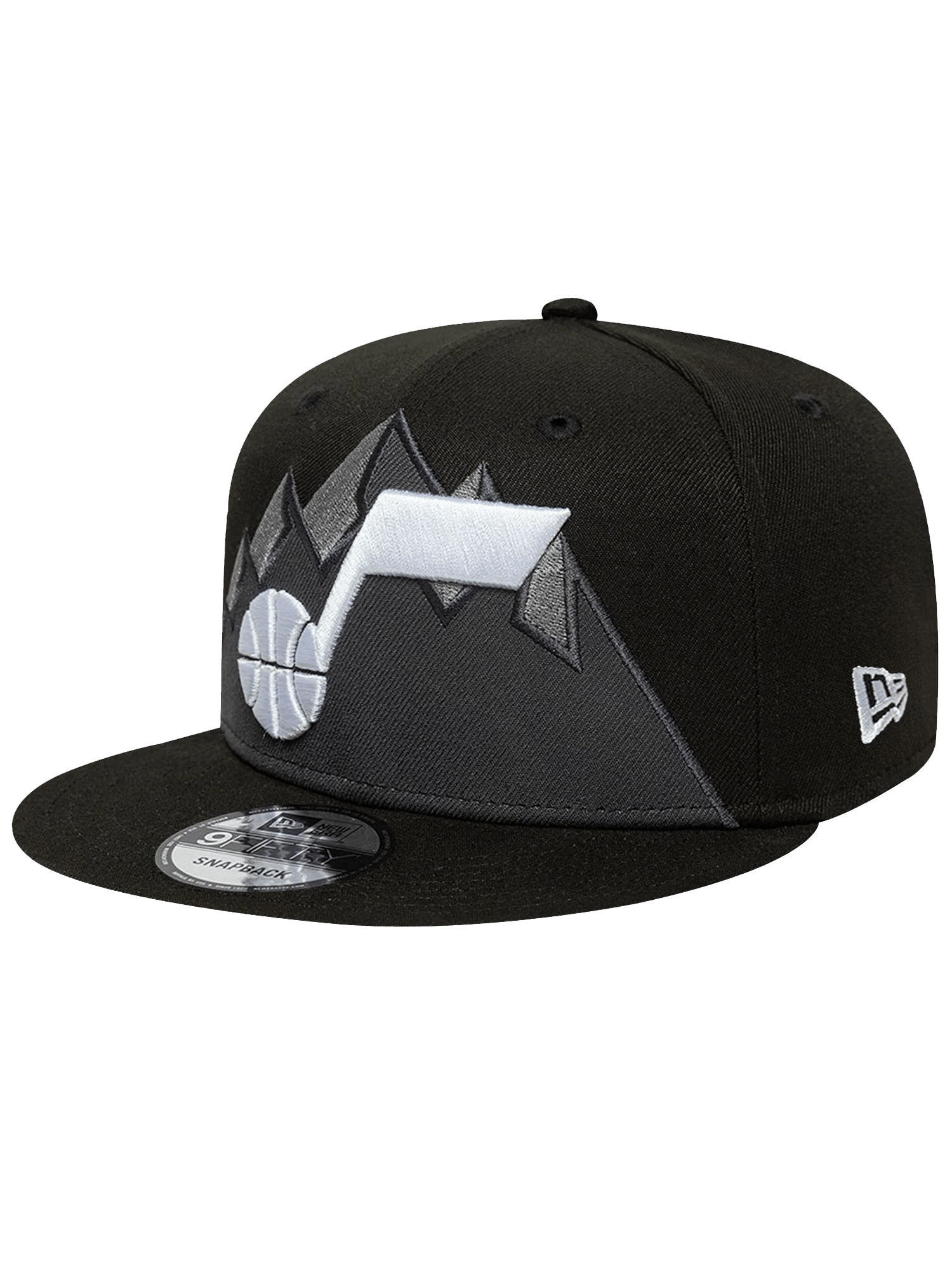 New Era Caps Utah Jazz New Era NBA Statement 9FIFTY Snapback Hat - Black