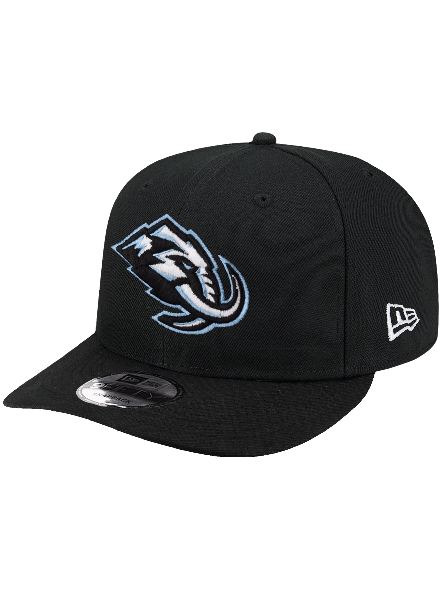 New Era Caps OSFA Utah Mammoth New Era NHL Team 9FIFTY Pre-Curved Snapback Hat - Black