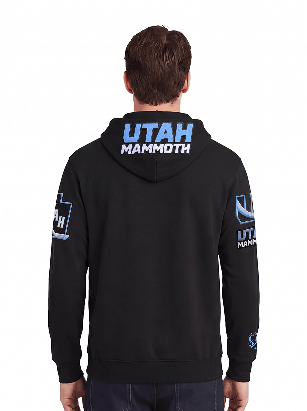 Pro Standard Jumpers Utah Mammoth Pro Standard NHL Classic Chenille Flex Hoodie Jumper - Black