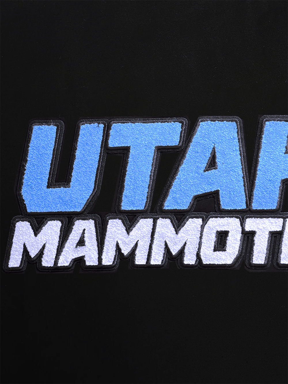 Pro Standard Jumpers Utah Mammoth Pro Standard NHL Classic Chenille Flex Hoodie Jumper - Black