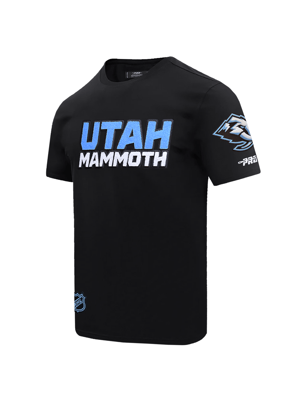 Pro Standard T-Shirts Utah Mammoth Pro Standard NHL Classic Chenille Flex T-Shirt - Black
