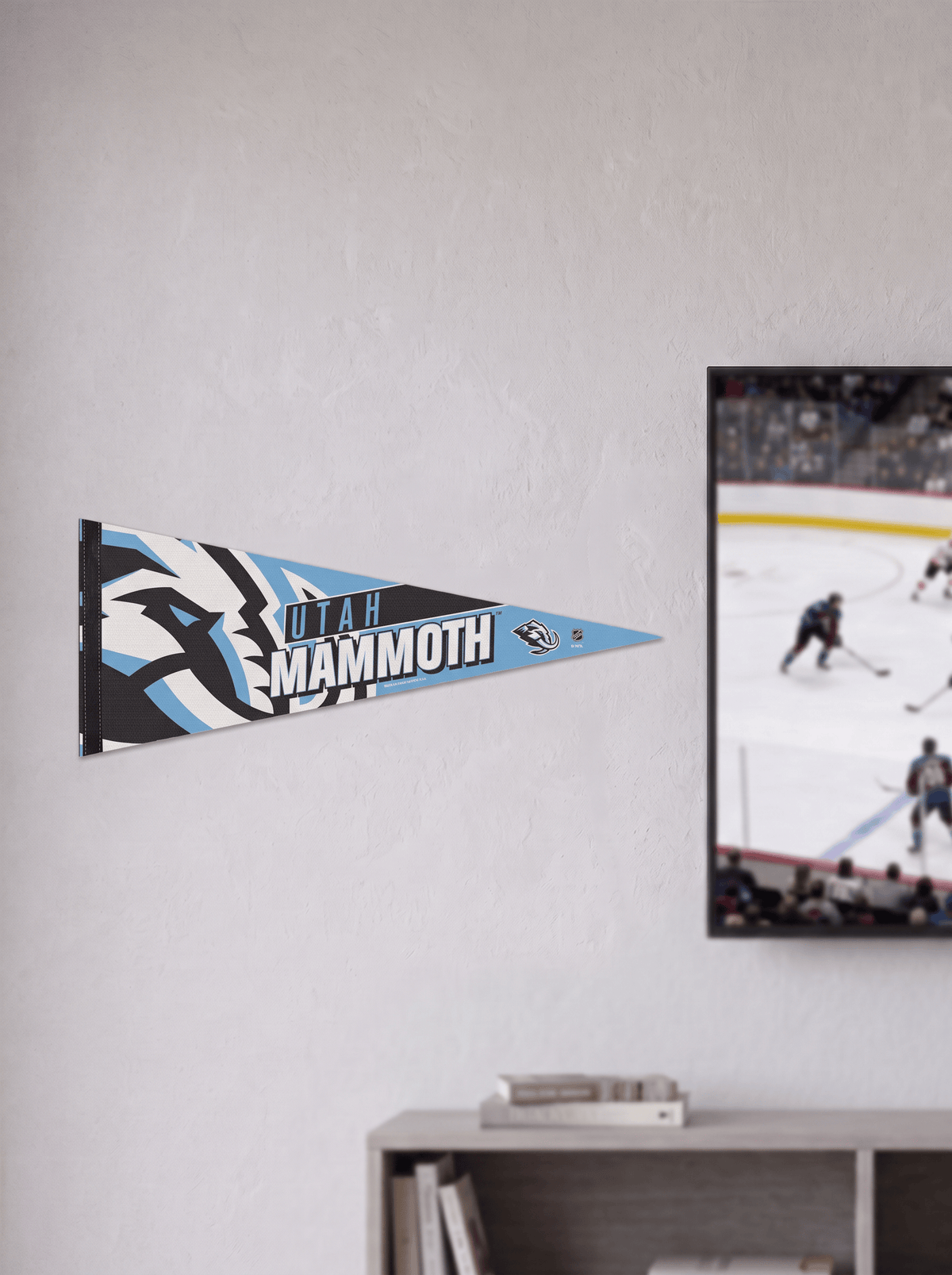 Wincraft Accessories Utah Mammoth Wincraft NHL 12 x 30" Premium Felt Pennant