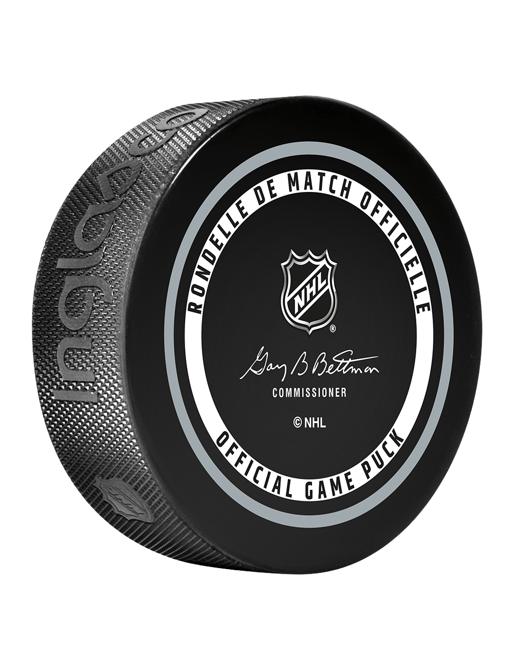 Inglasco Pucks Vancouver Canucks Inglasco NHL 26-27 Official Game Puck In Cube