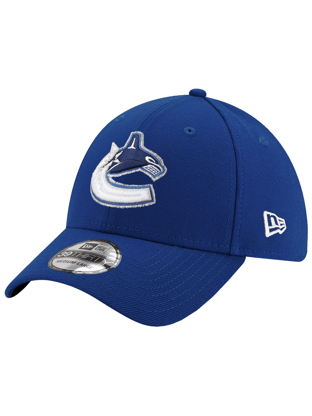 New Era Caps Vancouver Canucks New Era NHL Team 39THIRTY Stretch-Fit Hat - Royal Blue