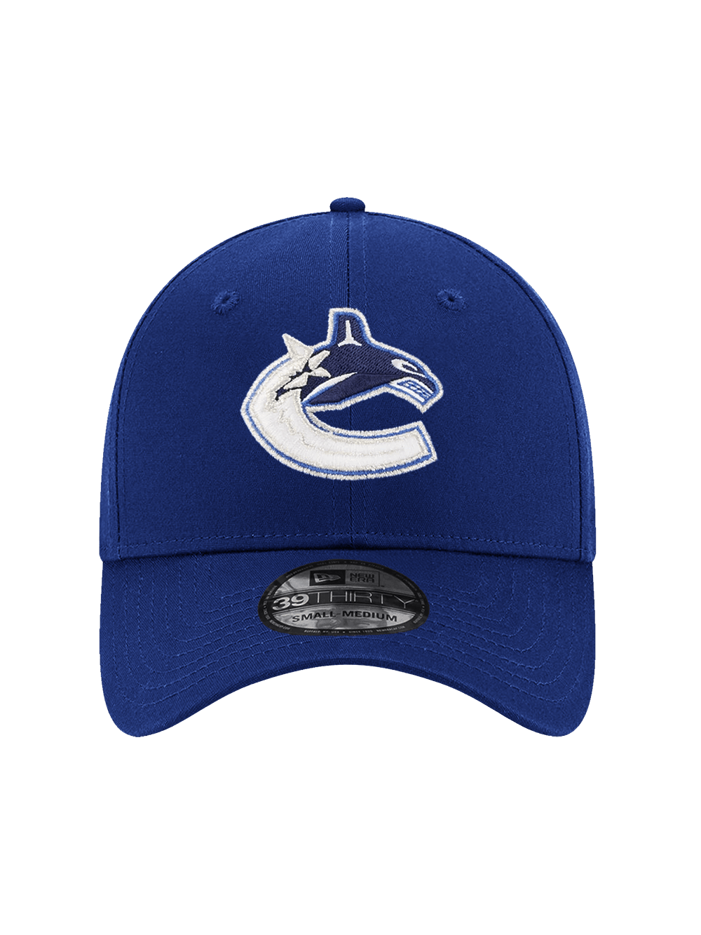 New Era Caps Vancouver Canucks New Era NHL Team 39THIRTY Stretch-Fit Hat - Royal Blue