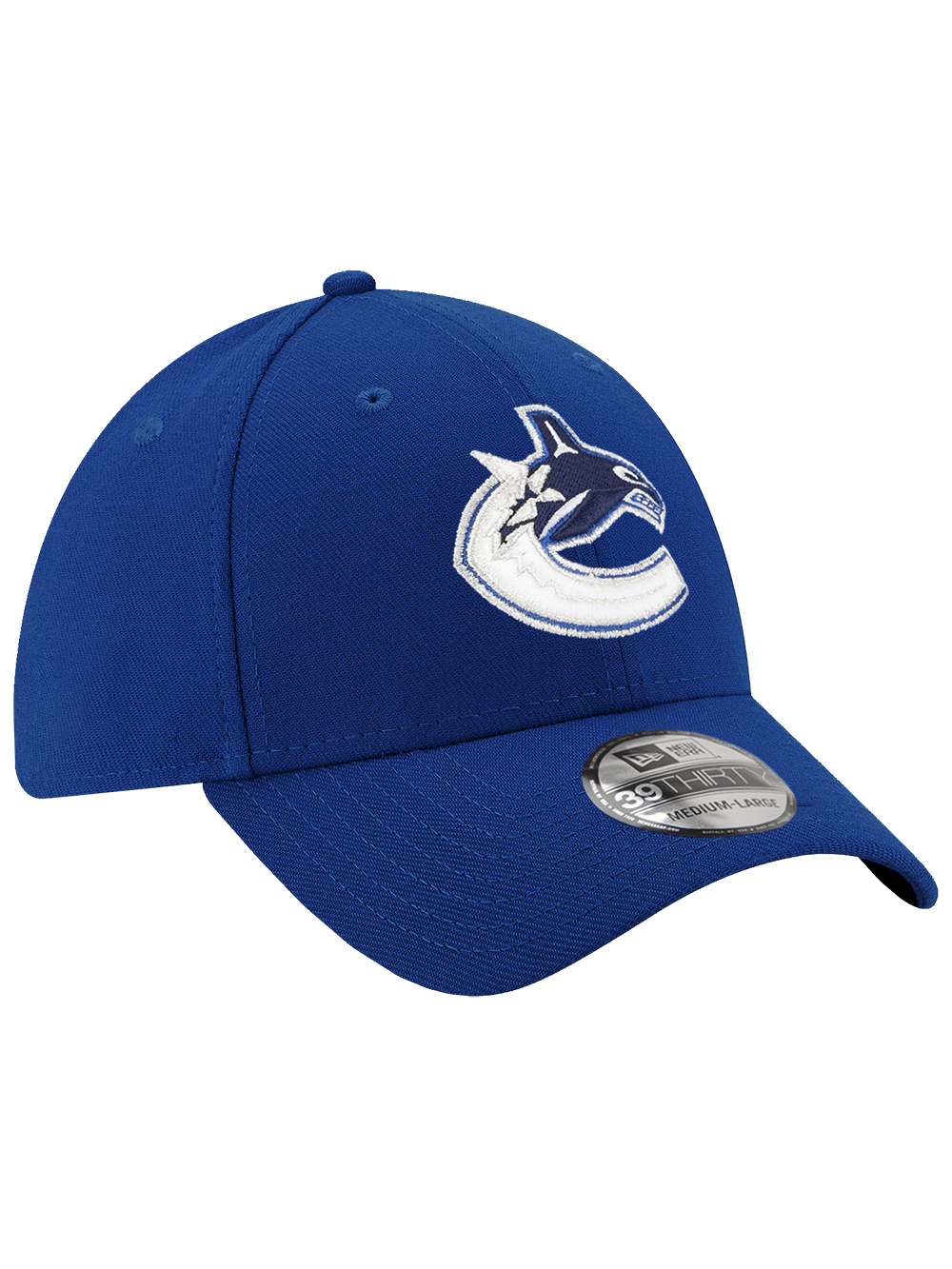 New Era Caps Vancouver Canucks New Era NHL Team 39THIRTY Stretch-Fit Hat - Royal Blue