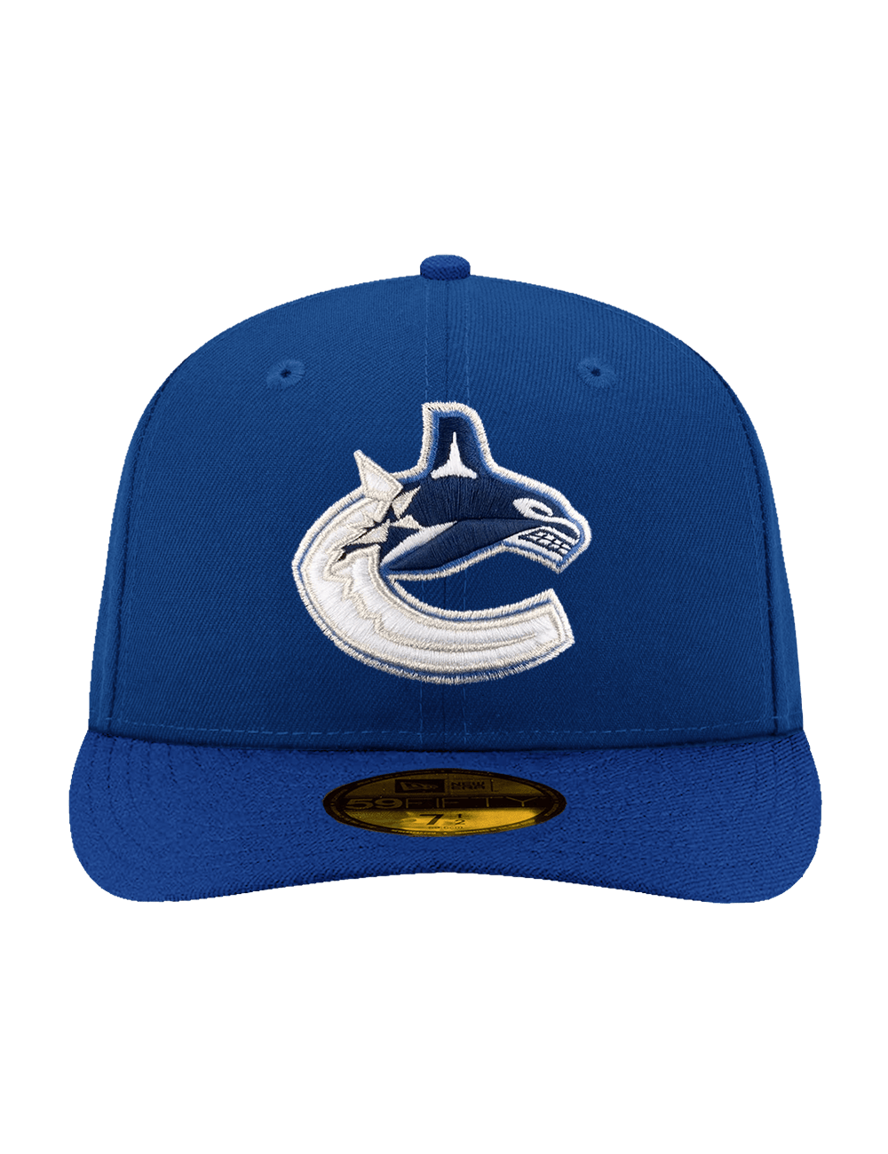 New Era Caps Vancouver Canucks New Era NHL Team 59FIFTY Pre-Curved Fitted Hat - Blue