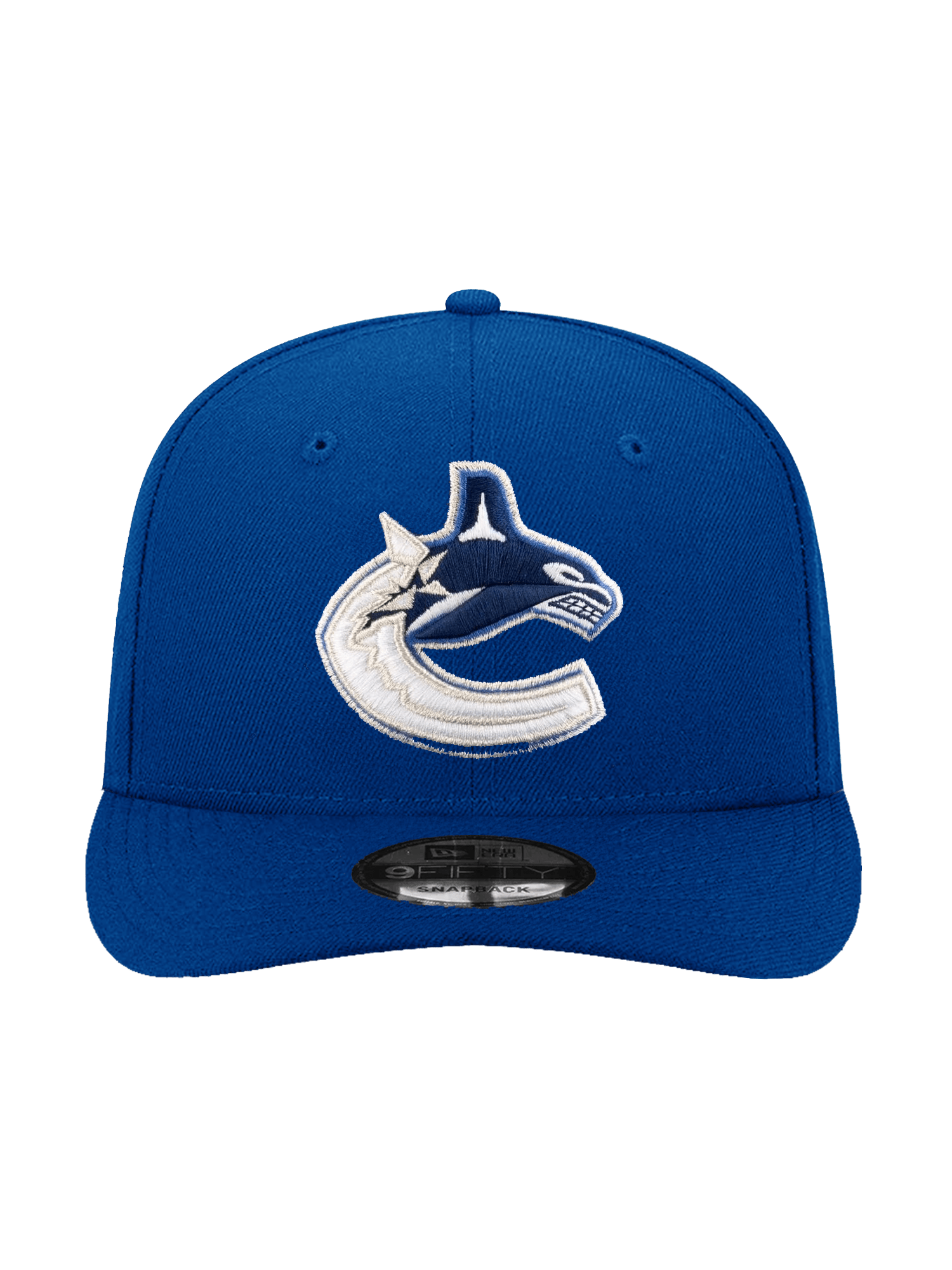 New Era Caps Vancouver Canucks New Era NHL Team 9FIFTY Pre-Curved Snapback Hat - Blue