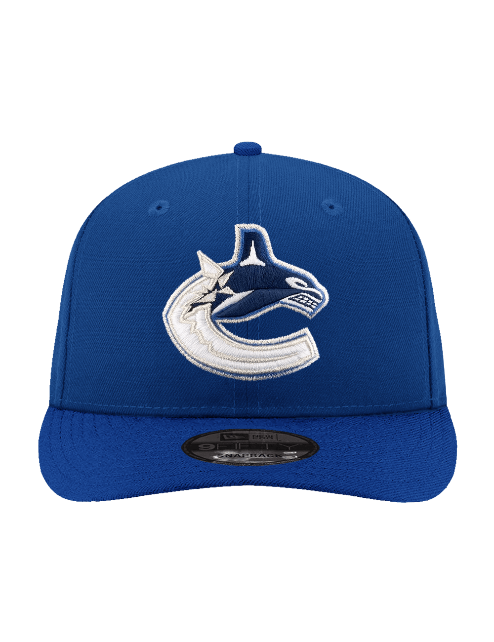 New Era Caps Vancouver Canucks New Era NHL Team 9FIFTY Pre-Curved Snapback Hat - Blue
