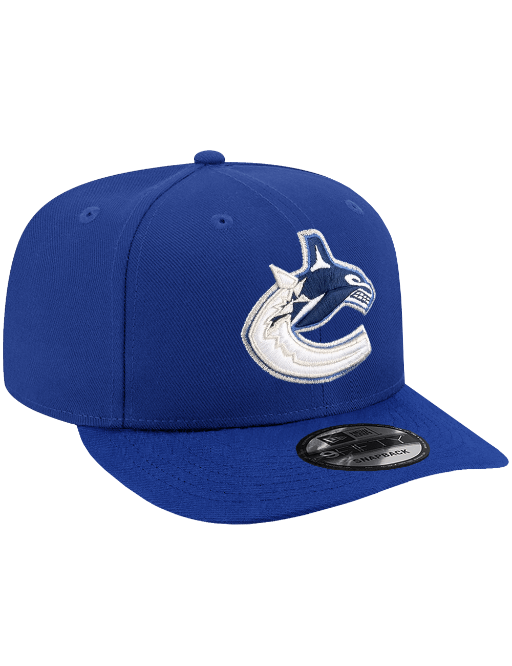 New Era Caps Vancouver Canucks New Era NHL Team 9FIFTY Pre-Curved Snapback Hat - Blue