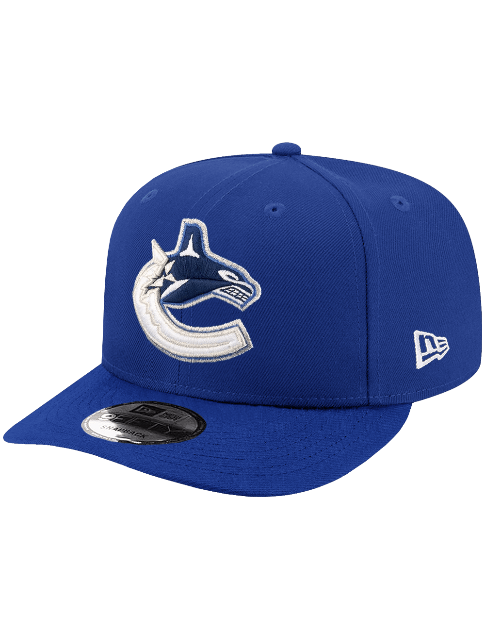 New Era Caps Vancouver Canucks New Era NHL Team 9FIFTY Pre-Curved Snapback Hat - Blue