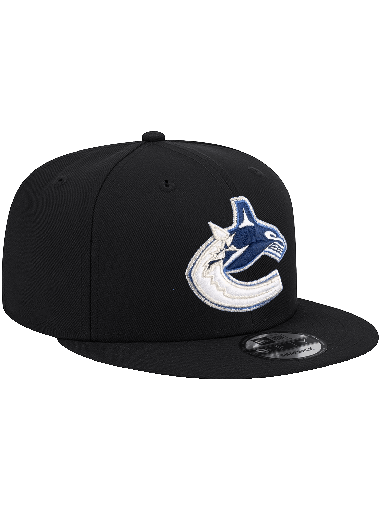New Era Caps OSFA Vancouver Canucks New Era NHL Team 9FIFTY Snapback Hat - Black