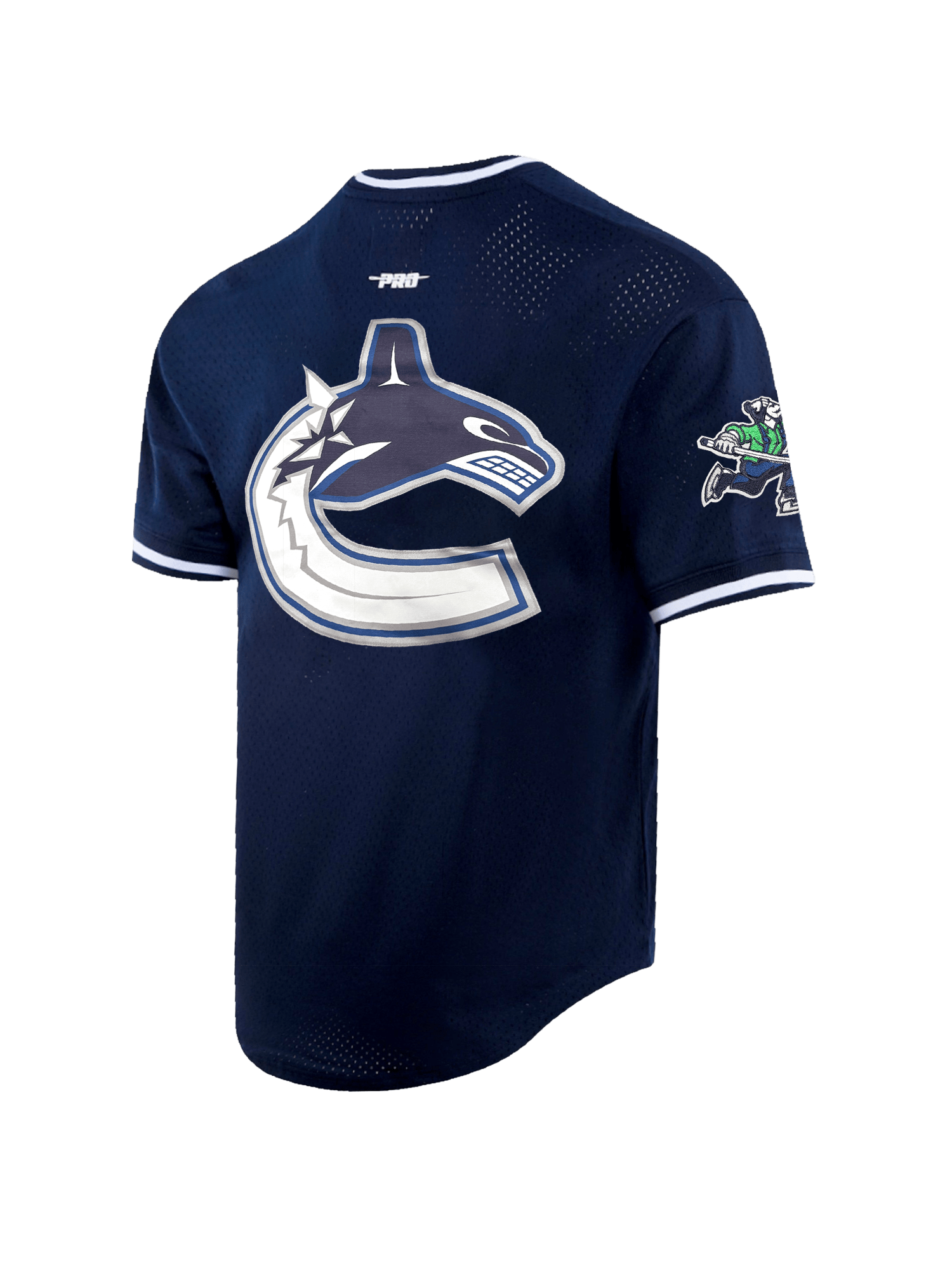 Pro Standard T-Shirts Vancouver Canucks Pro Standard NHL Team Mesh Short Sleeve - Navy