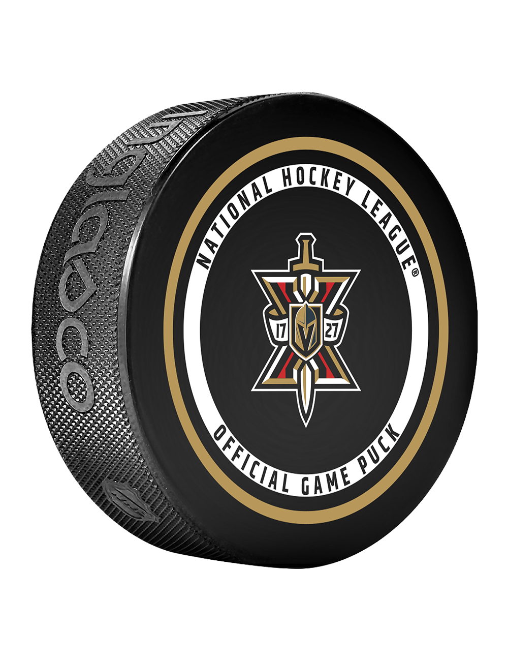 Inglasco Pucks Vegas Golden Knights Inglasco NHL 26-27 Official Game Puck In Cube