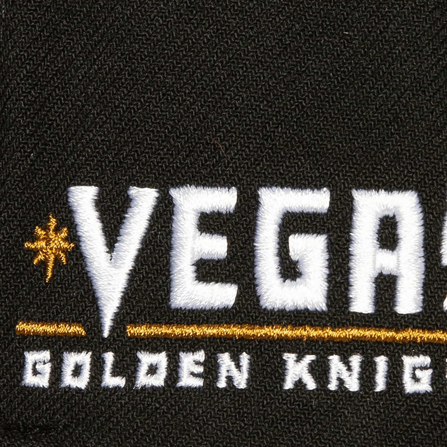 Mitchell And Ness Caps Vegas Golden Knights Mitchell & Ness NHL Icon Pro Crown Snapback Hat - Black