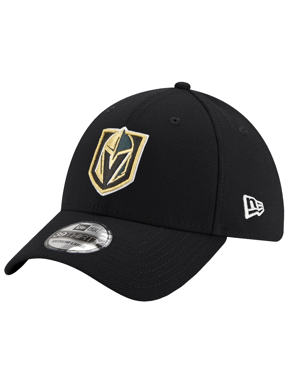 New Era Caps Vegas Golden Knights New Era NHL Team 39THIRTY Stretch Fit Hat - Black