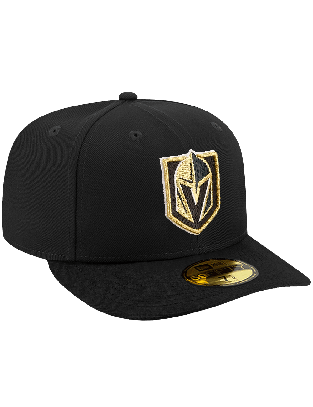 New Era Caps Vegas Golden Knights New Era NHL Team 59FIFTY Pre-Curved Fitted Hat - Black