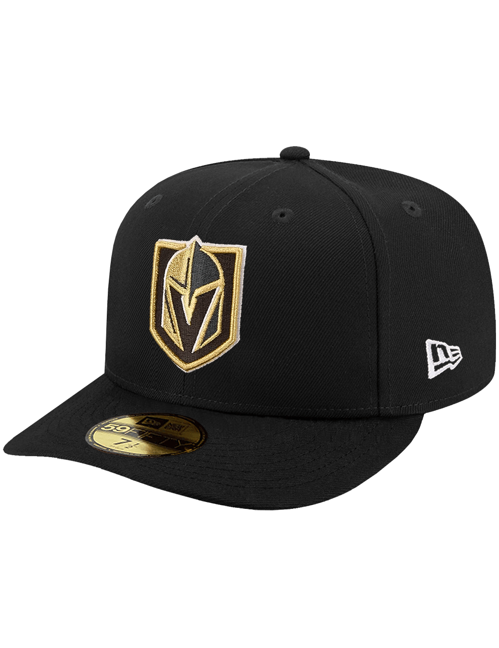 New Era Caps Vegas Golden Knights New Era NHL Team 59FIFTY Pre-Curved Fitted Hat - Black