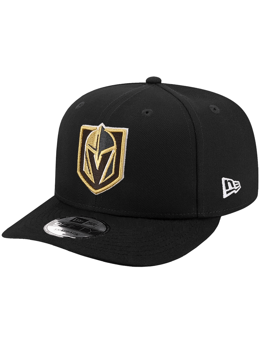 New Era Caps OSFA Vegas Golden Knights New Era NHL Team 9FIFTY Pre-Curved Snapback Hat - Black