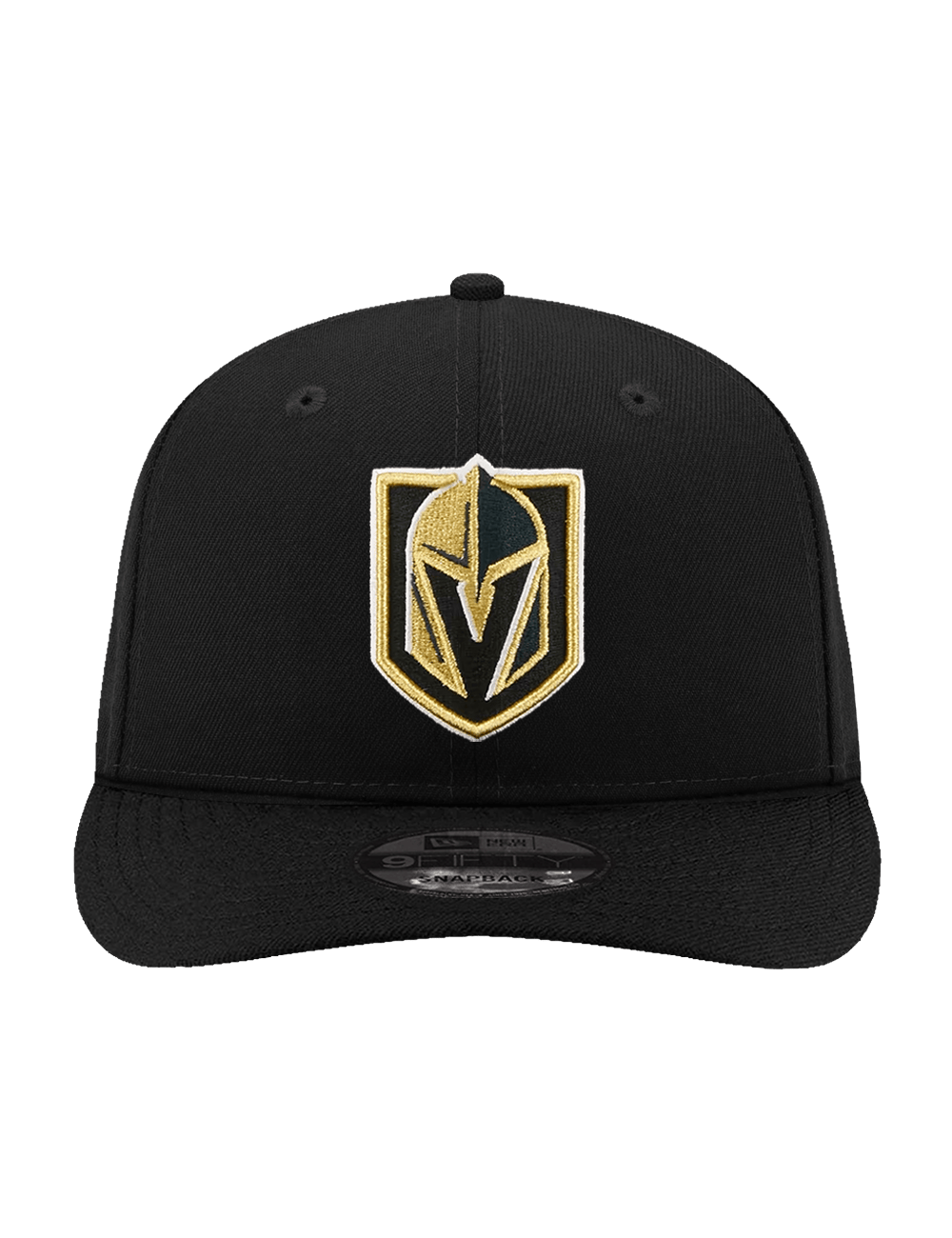 New Era Caps OSFA Vegas Golden Knights New Era NHL Team 9FIFTY Pre-Curved Snapback Hat - Black