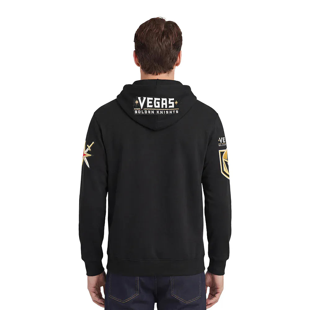 Pro Standard Jumpers Vegas Golden Knights Pro Standard NHL Chenille Flex Hoodie Jumper - Black