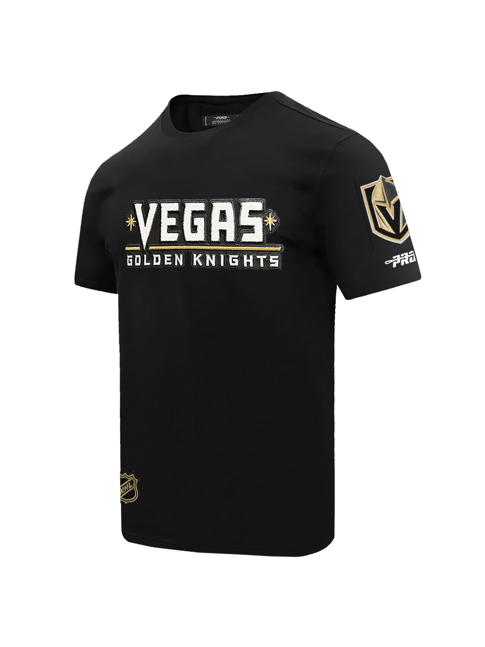 Pro Standard T-Shirts Vegas Golden Knights Pro Standard NHL Classic Chenille Flex T-Shirt - Black