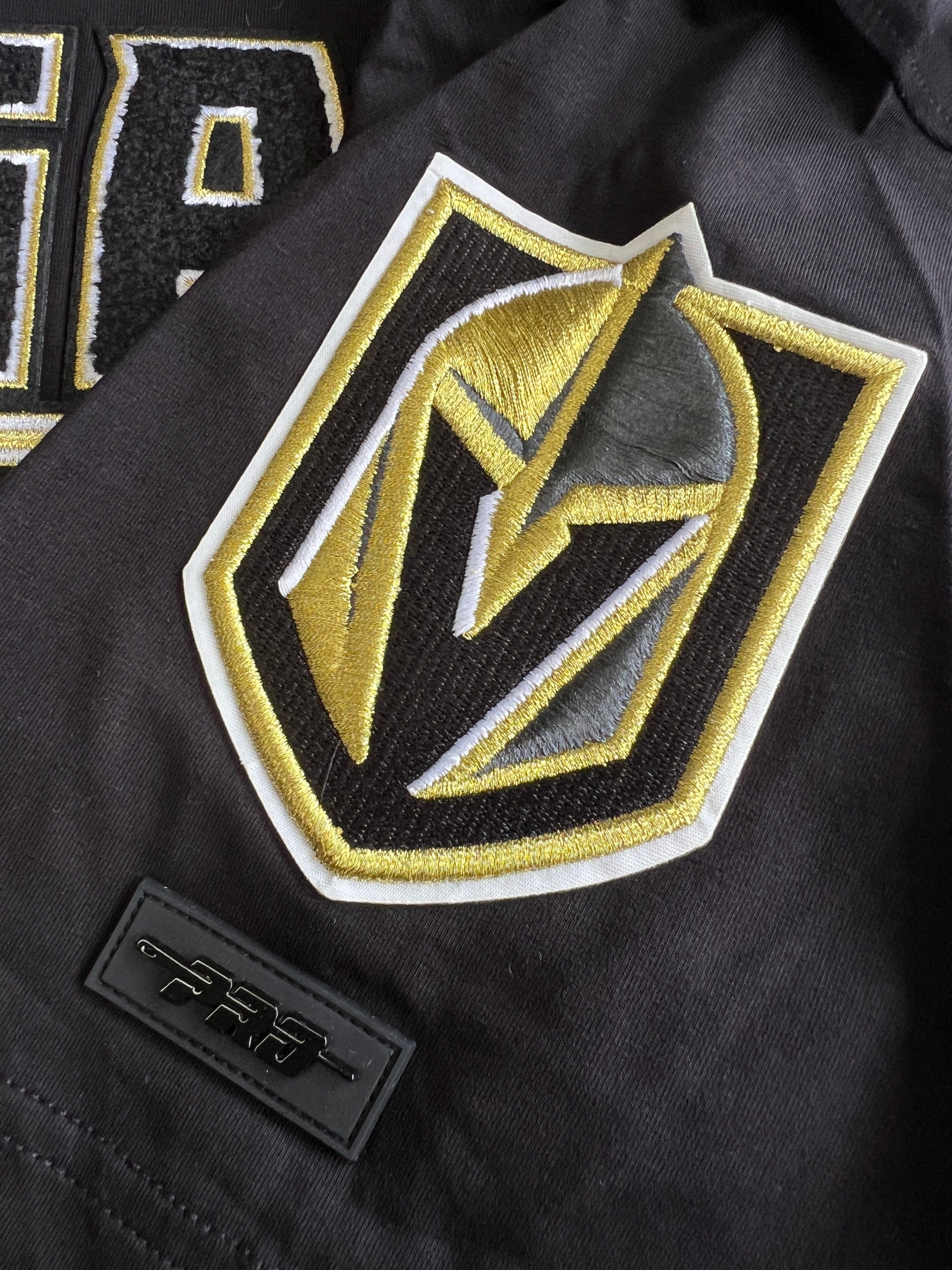 Pro Standard T-Shirts Vegas Golden Knights Pro Standard NHL Classic Chenille T-Shirt - Black