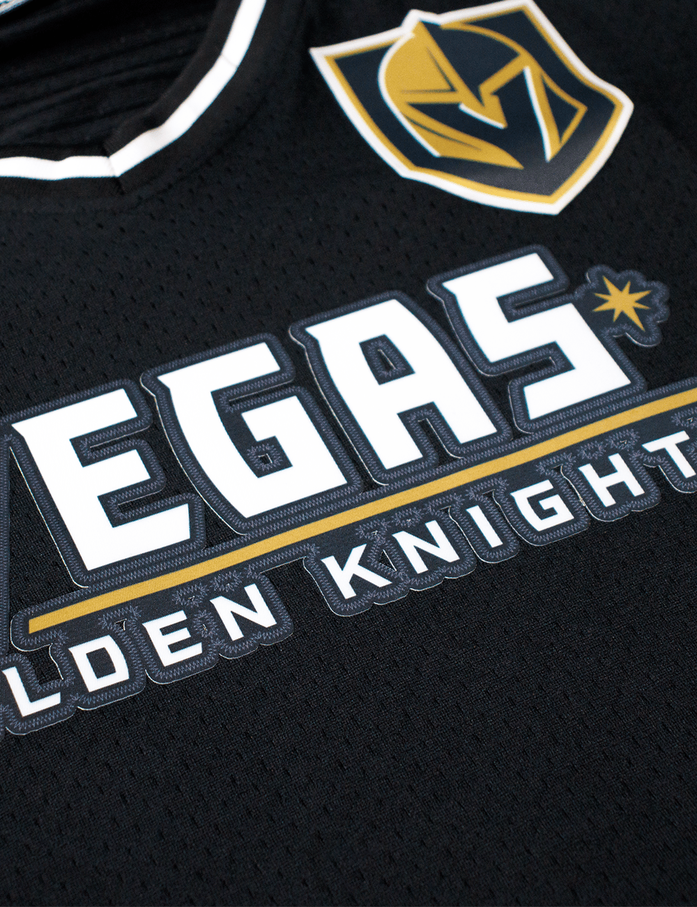 Pro Standard T-Shirts Vegas Golden Knights Pro Standard NHL Team Mesh Short Sleeve - Black