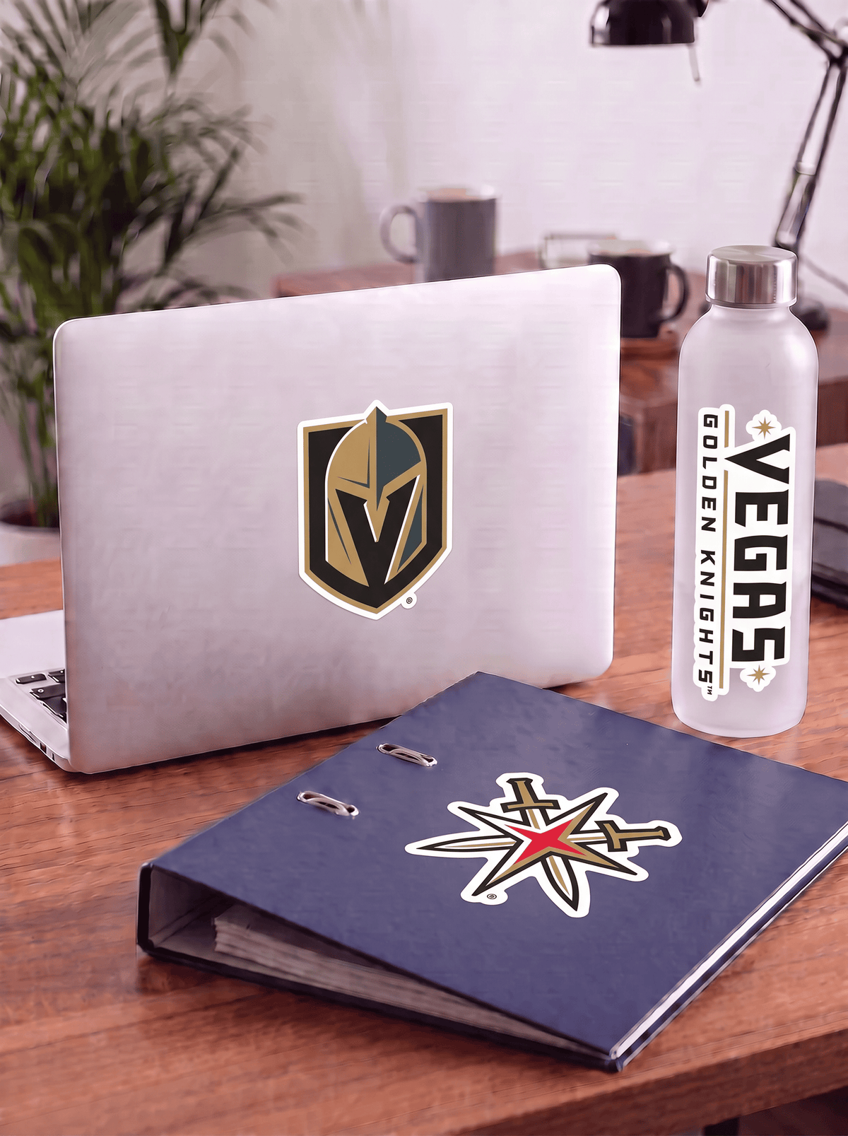 Wincraft Accessories Vegas Golden Knights Wincraft NHL Team 3 Piece 5” x 7” Decal Set