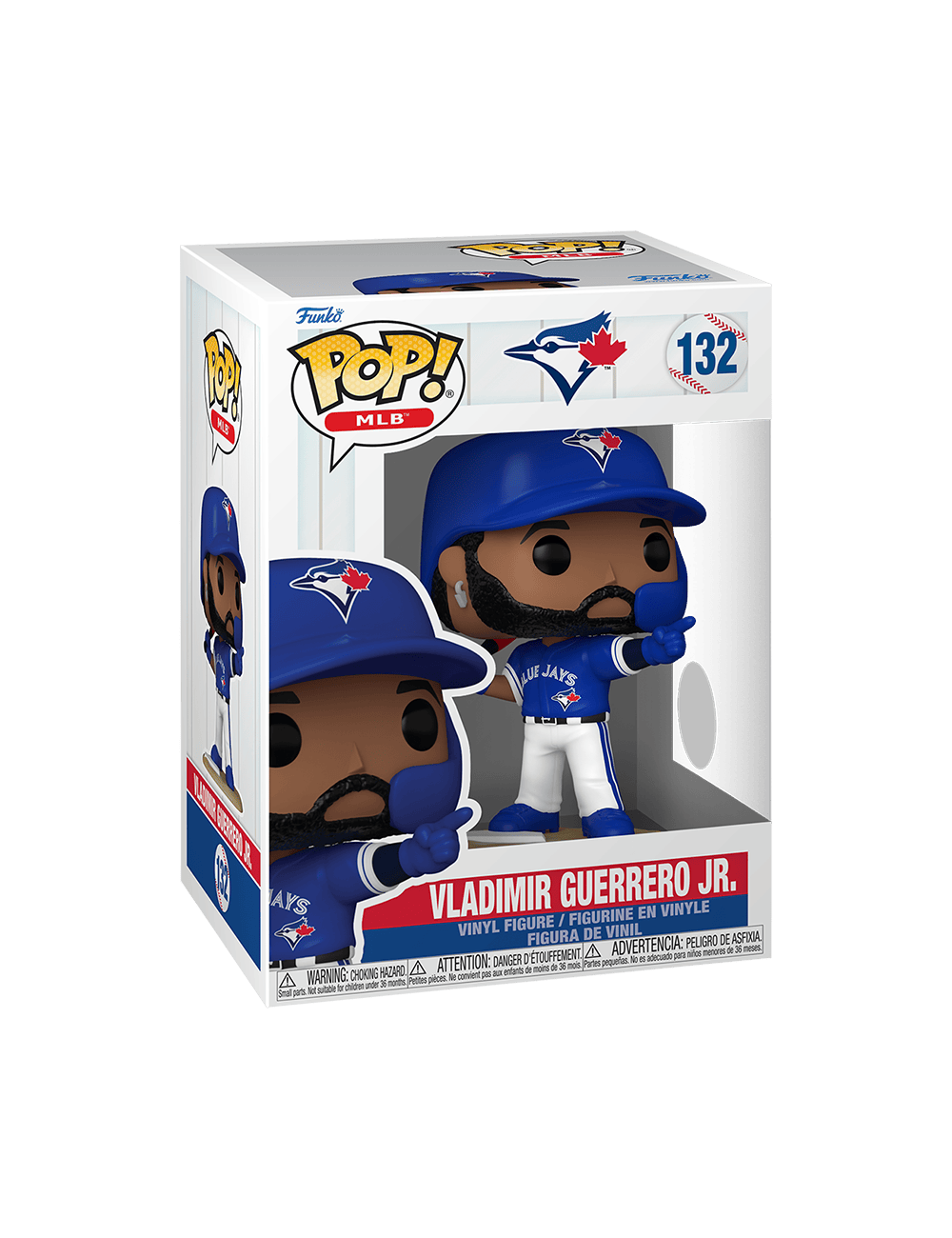 Funko Figures Vladimir Guerrero Jr Toronto Blue Jays Funko MLB Vinyl Pop Figure - 132