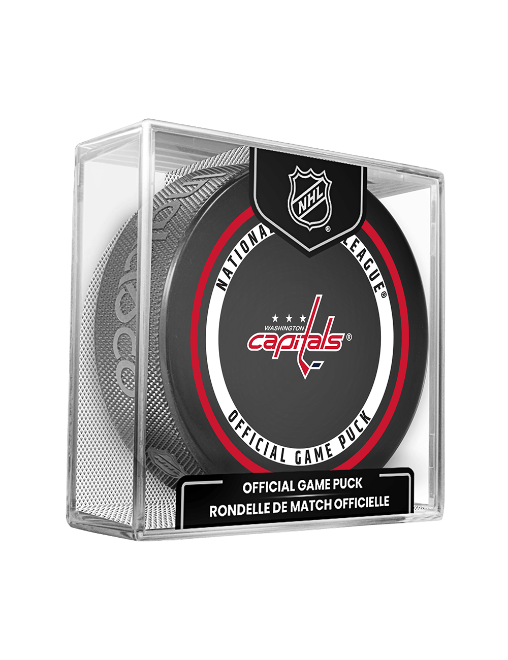 Inglasco Pucks Washington Capitals Inglasco NHL 26-27 Official Game Puck In Cube