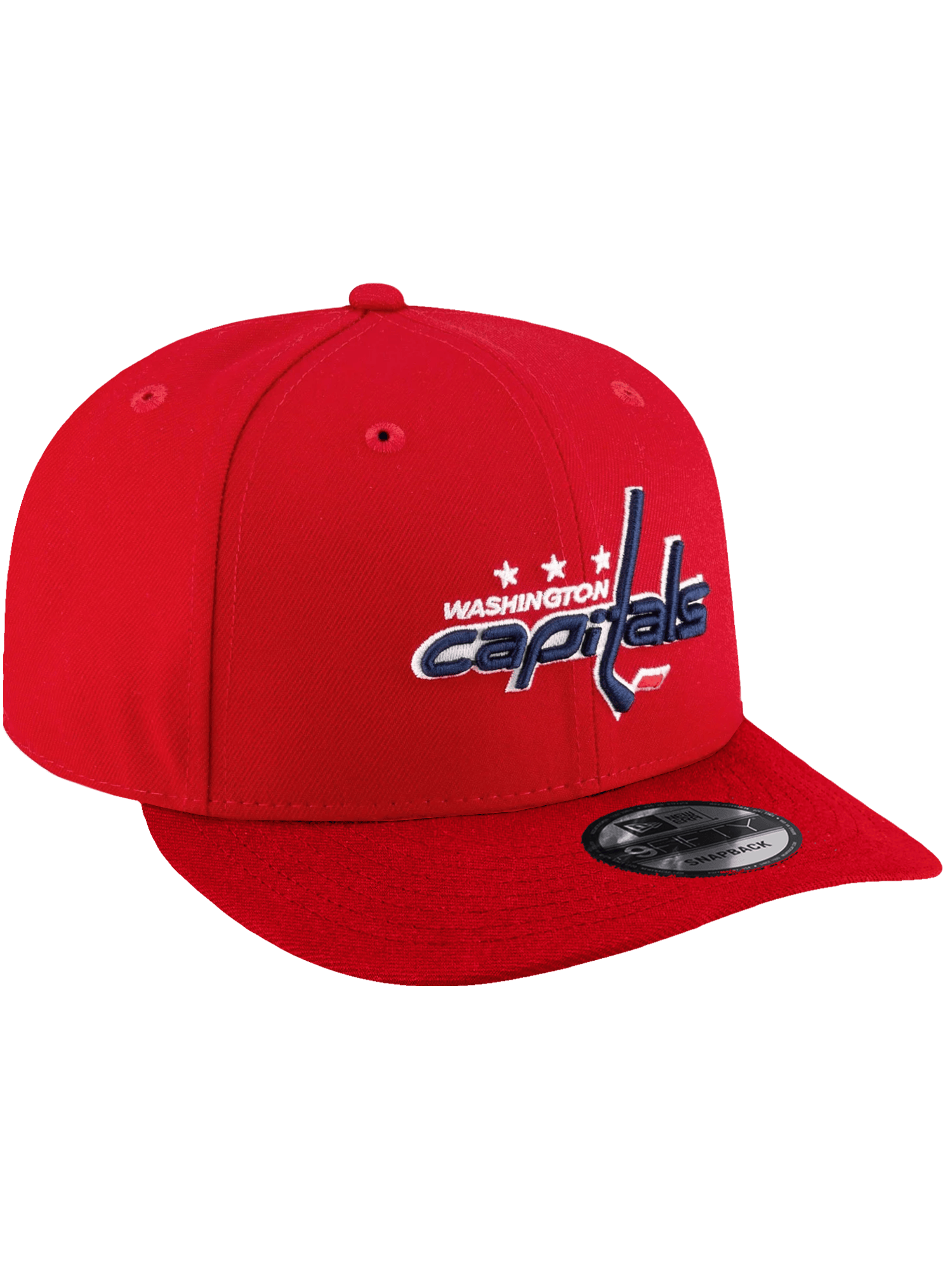 New Era Caps Washington Capitals New Era NHL Team 9FIFTY Pre-Curved Snapback Hat - Red