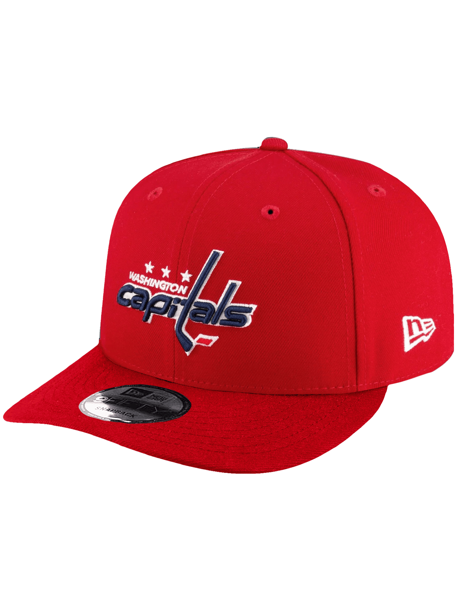 New Era Caps Washington Capitals New Era NHL Team 9FIFTY Pre-Curved Snapback Hat - Red