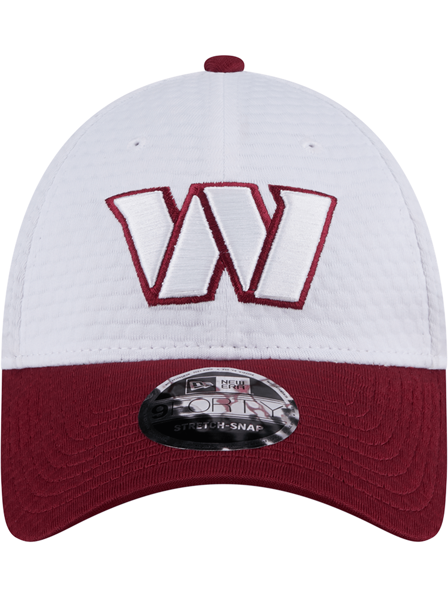 New Era Caps Washington Commanders New Era NFL 24 Training 9FORTY Stretch-Snapback Hat - White