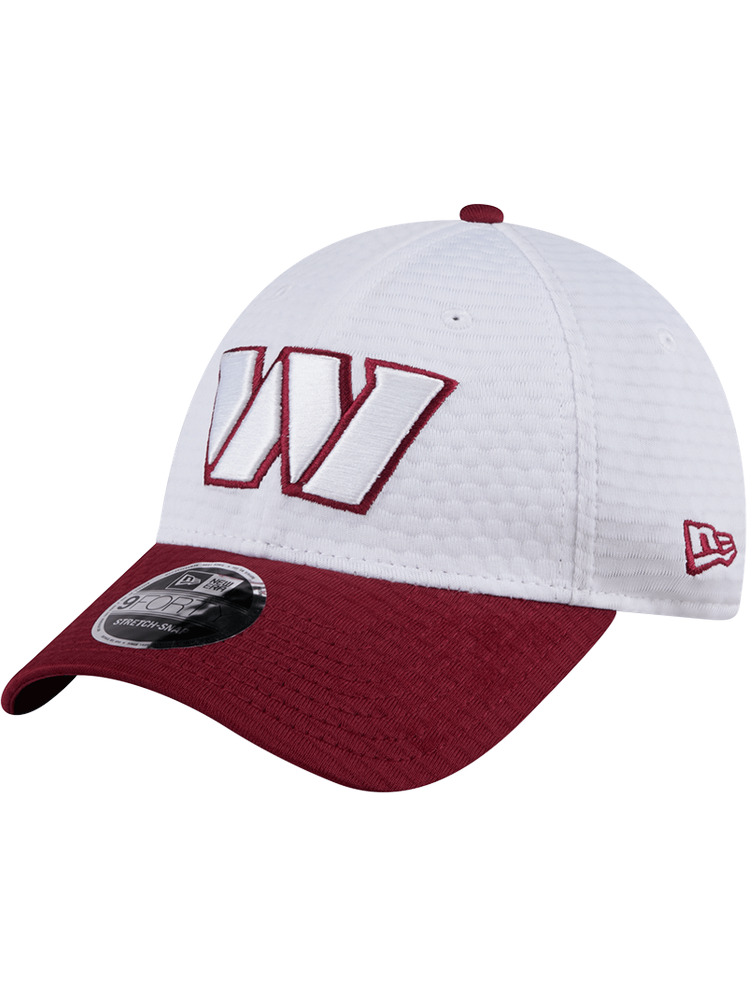 New Era Caps Washington Commanders New Era NFL 24 Training 9FORTY Stretch-Snapback Hat - White