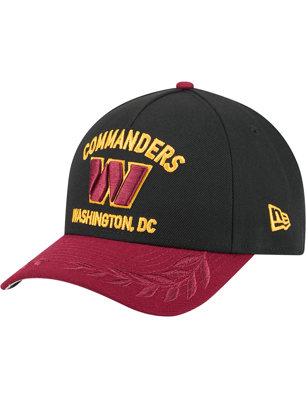 New Era Caps Washington Commanders New Era NFL 25 Draft 9FORTY M-Crown Snapback Hat - Black