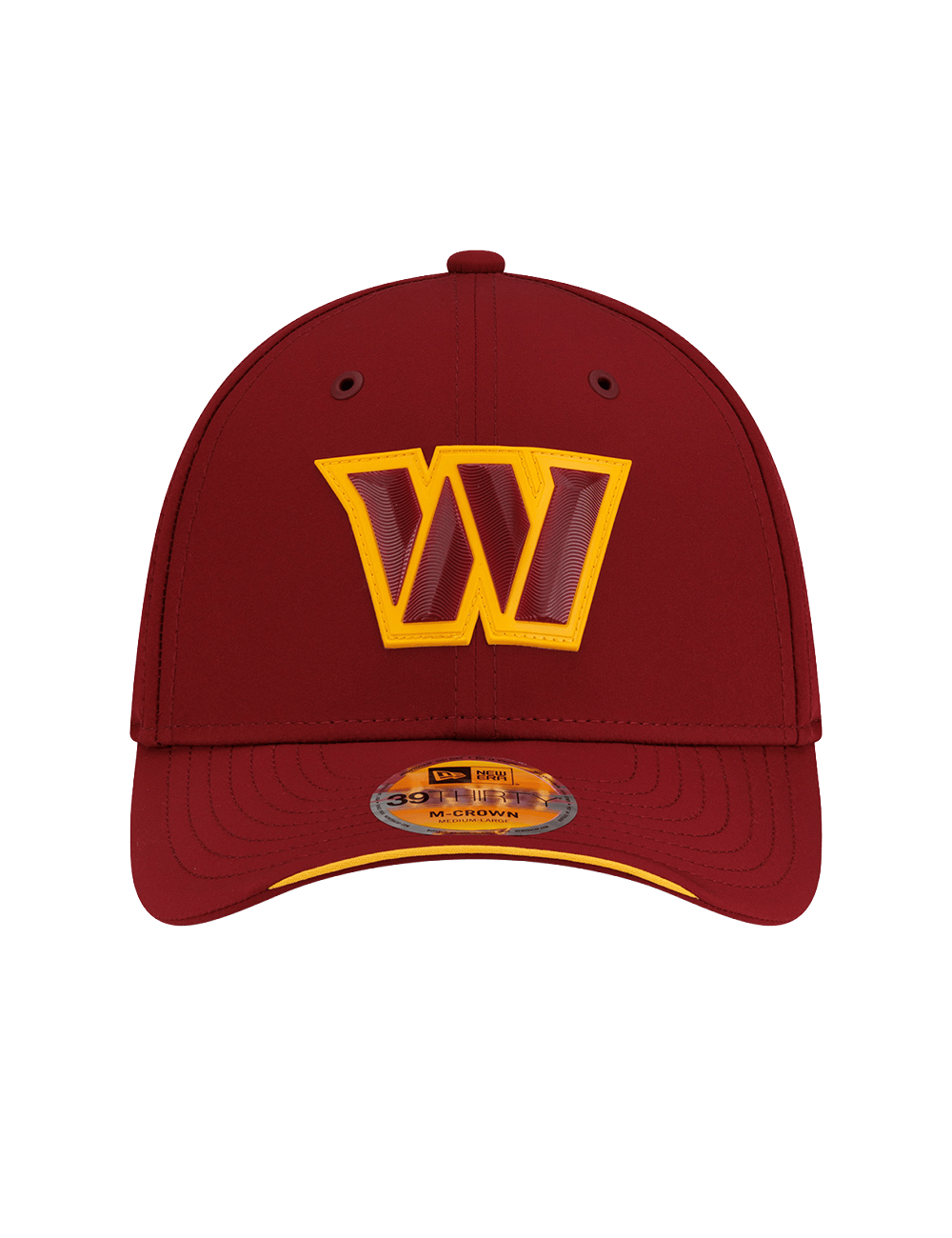 New Era Caps Washington Commanders New Era NFL 26 Sideline 39THIRTY M-Crown Stretch-Fit Hat - Burgundy