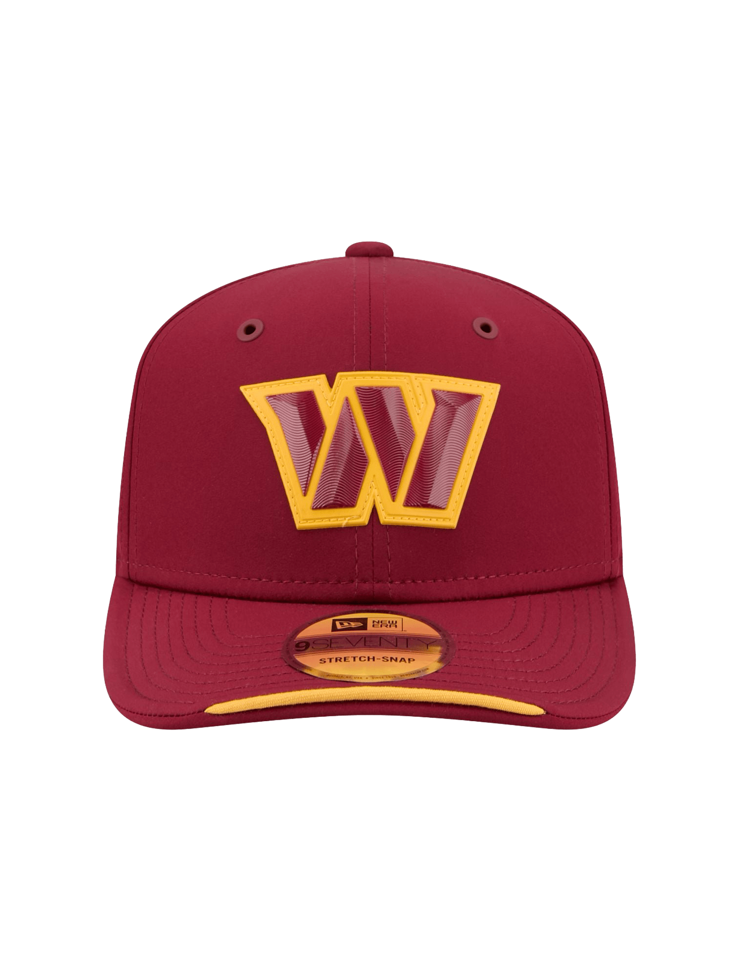 New Era Caps OSFM Washington Commanders New Era NFL 26 Sideline 9SEVENTY Stretch-Snapback Hat - Burgundy