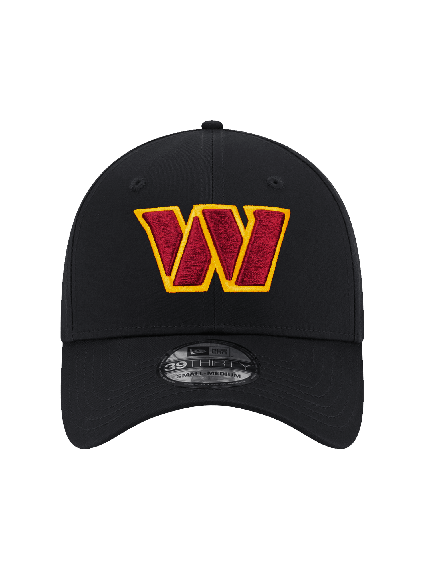 New Era Caps Washington Commanders New Era NFL Team 39THIRTY Stretch-Fit Hat - Black