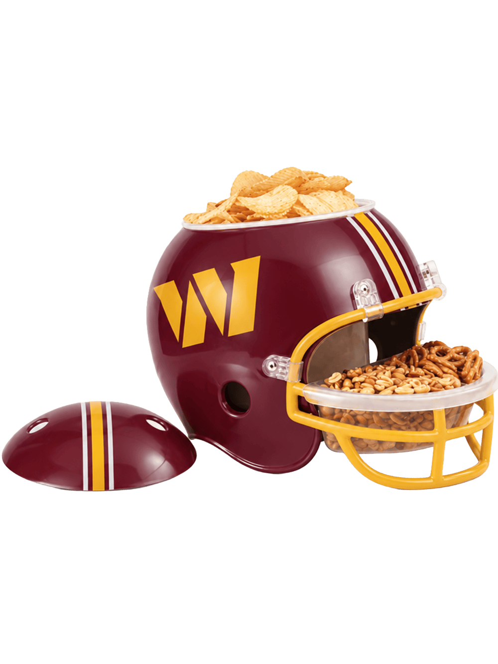 Wincraft Accessories Washington Commanders Wincraft NFL Full Size Multi Compartment Snack Helmet