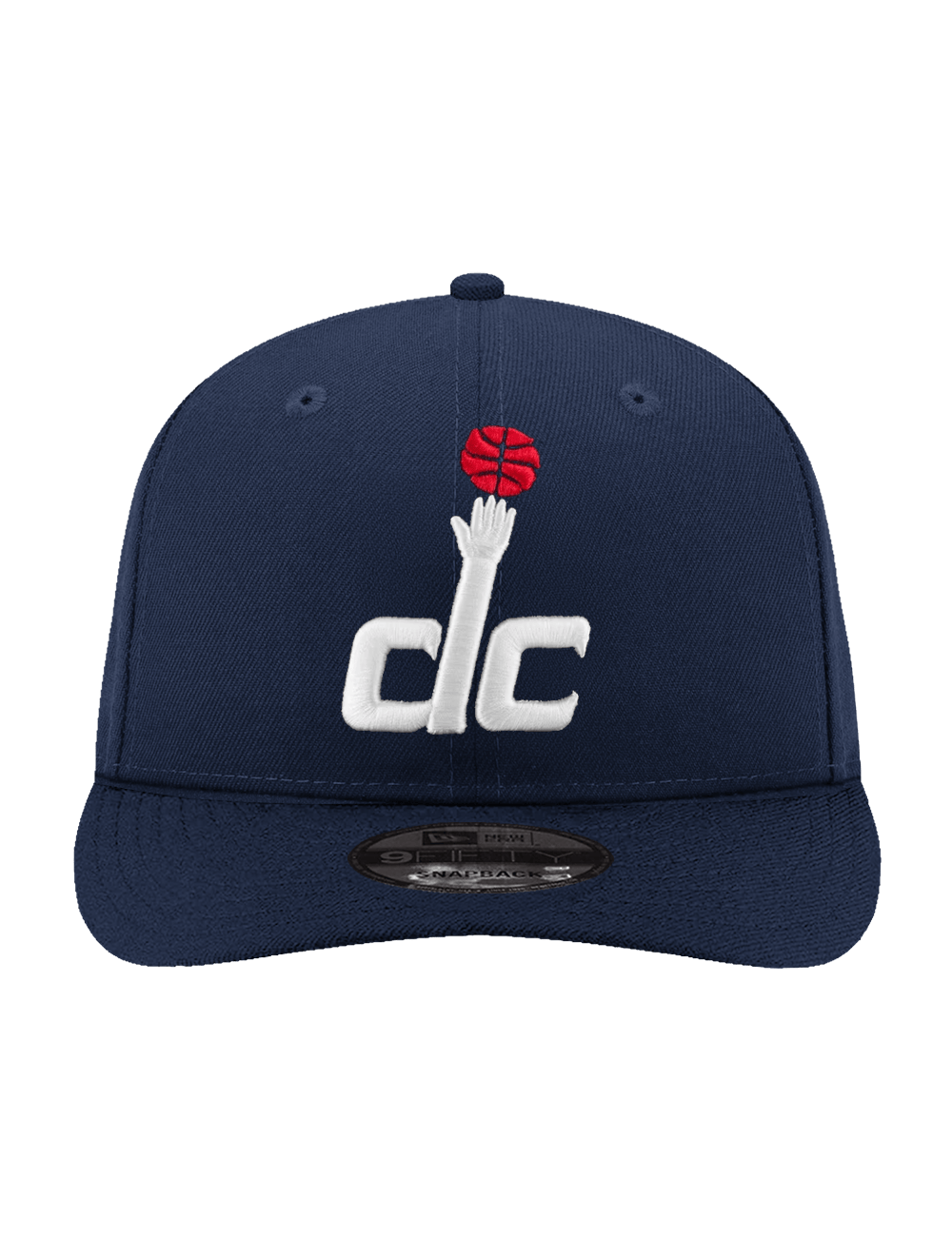 New Era Caps OSFA Washington Wizards New Era NBA Team 9FIFTY Pre-Curved Snapback Hat - Navy